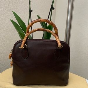 Gucci tote bamboo